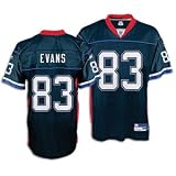 Lee Evans Jersey: Reebok Navy Replica #83 Buffalo Bills Jersey - Medium