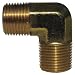 ANDERSON FITTINGS AB116AM-BA ANDERSON BRASS ELBOW