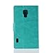 Ezydigital LG Optimus L7 II Dual P715 Leather Folio Support Smart Case Cover With Card Holder & Magnetic Flip Horizontals