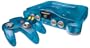 Nintendo 64 System - Video Game Console - Ice
