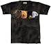 Four Bear Portrait T-shirt 100% Cotton KIDS - TEENS and ADULTS Short Sleeve Shirt