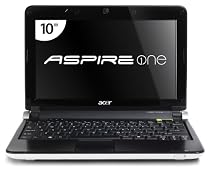 Acer Aspire One AOD150-1669 10.1-Inch Seashell White Netbook - 6.5 Hour Battery Life
