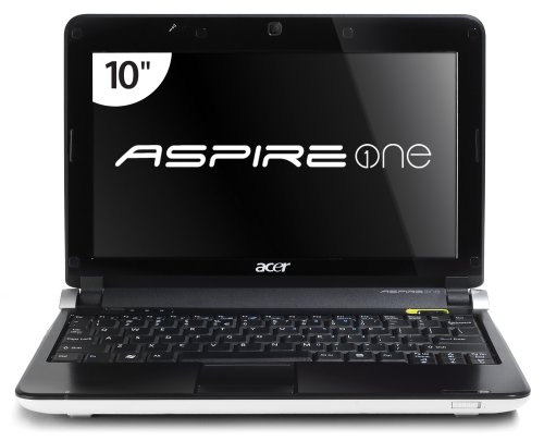 Acer Aspire One AOD150-1669 10.1-Inch Seashell White Netbook - 6.5 Hour Battery Life