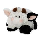 goDog Puppy Tough Ball Cow Style Dog Toy with Chew Guard