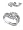 Womens Tarnish Free Rodium Plated Sterling Silver Band Cubic Zirconia Floral Ring Size 10