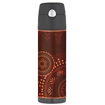 Thermos Raya 18-Ounce Hydration Bottle, Henna