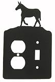 MULE Single Switch & Power Outlet Plate Cover