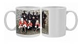 A group of young Mamuthones and Issocadores Mamoiada, Barbagia, Sardinia, Photo Mugs