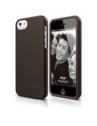 Wireless: elago S5 Glide Case for iPhone 5/5S - Soft Feeling Chocolate - eco friendly Retail Packaging - elago