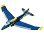 Sky Rangers Blue Angels Remote Control Flying Jet