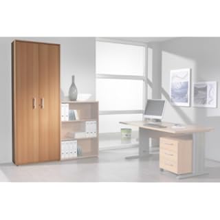 Wellemöbel Aktenschrank Mura mit Schloß buchefarben