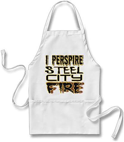 DiDiy Steel City Fire Adult Apron