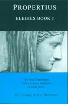 Elegies: Bk.1 (BCP Classical Studies)
