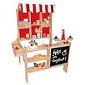 Beluga 30860 - Tienda de madera con toldo (100 x 78 x 66 cm) [importado de Alemania]