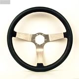 Oyster 77-79 Stock Leather Corvette Steering Wheel Exact Reproduction