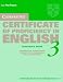 Book Cambridge Certificate of Proficiency in English 3 Teacher's Book: Examination Papers from University of Cambridge ESOL Examinations (CPE Practice Test
