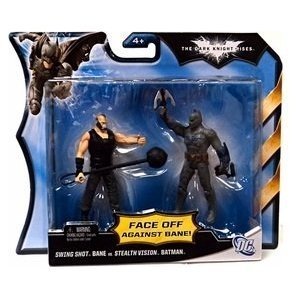 Batman The Dark Knight Rises Swing Shot Bane vs. Stealth Vision Batman 2-pack