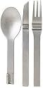 Coleman Stainless Steel Nesting Utensil Set Knife/Fork/Spoon