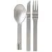Coleman Stainless Steel Nesting Utensil Set Knife/Fork/Spoon