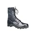 Black Panama Sole Military Jungle Boots (Leather) 8"