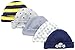 Gerber Baby Boys' 5 Pack Caps, Sports Blue, Newborn