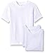 Calvin Klein Big Boys 3 Pack Undershirts, White, Large