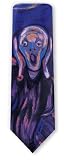 SCREAM Classic Art Microfiber Necktie Gift Tie