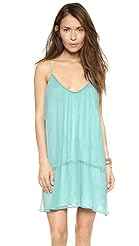 Crinkled Tiered Chiffon/Polyester/Silk Mini Dress 