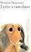 Lettre � mon chien