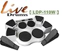 Touch-Sensitive Digital Drums with MP3 playback and Instant Recording / Looping, Cymbal Choking Features.
