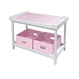  : Badger Toys Doll Changing Table with Baskets