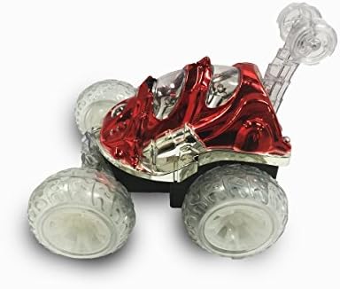 RC Force Radio control RED Car Vehicle Medium Stunts Fun Flips and Turns size w/ lights and music Sale Hot Summer Deal Perfect Toys