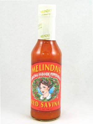 Hot Sauce Depot 60081050 Melindas Red Savina44; 5oz - Pack of 3