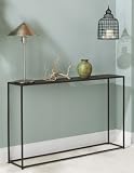 Tag Urban Narrow Console Table, Coco Brown