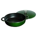 Staub 2.5 Quart Hexagon Saute Pan, Basil