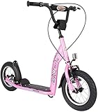 Bikestar 12 Inch (30.5cm) Kids Kick Scooter Pink