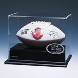 NFL Mini Football Logo Display Case