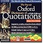Oxford Dictionary of Quotations Fifth Edition