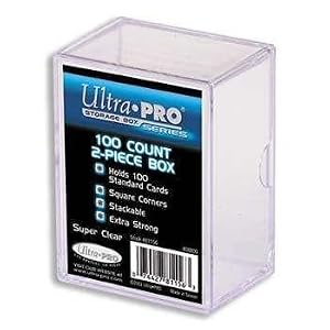 Buy Ultra Pro 2-piece box at Amazon