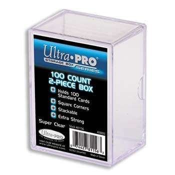 Ultra Pro 100-Count Plastic Box On Sale