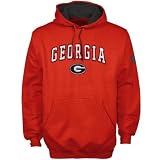 Georgia Bulldogs Red Youth Automatic Hoody Sweatshirt