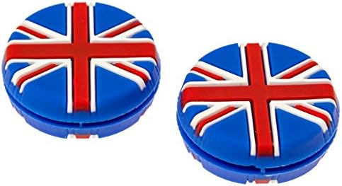 TennisGeek British Flag Tennis Dampener (2 Pack) (UK / Great Britain)
