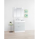 TOTO LDCF075BCGEN2G + LMCF075B3GFC2G （洗面化粧台 + 三面鏡750mmセット）