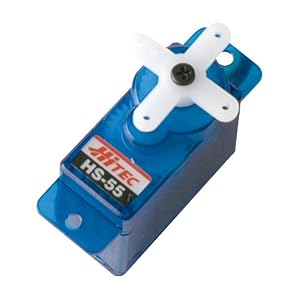 Hitec 31055S HS-55 Economy Sub Micro Universal Servo from HRP (Level 3 Products)