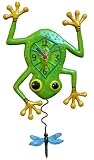 Allen Designs Blue Dragon Frog Pendulum Clock