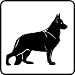 German Shepard Dog Car Decal Wall Sticker Graphics Art