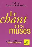Le chant des muses : Petite conférence sur la musique