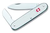 Victorinox Swiss Army Pioneer Apprentice Pocket Knife ( Silver Alox Ribbed ) - B0007QCOF6