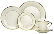 Lenox Eternal Gold-Banded Fine China 5-Piece Place Setting, Service for 1