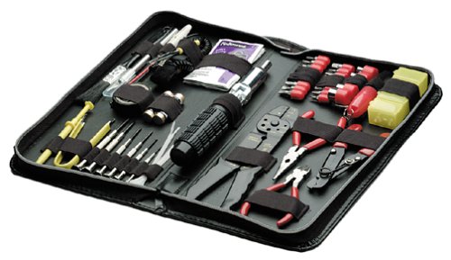 Fellowes 55-Piece Computer Toolkit, Black